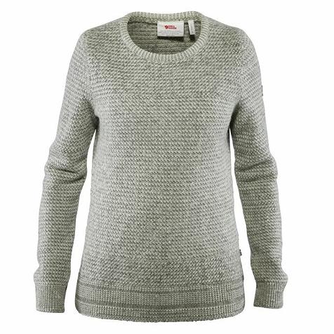 Fjallraven Övik Sweater White Singapore For Women (SG-268666)